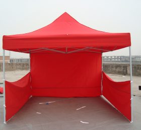 F1-36 Commercial Folding Red Canopy Tent