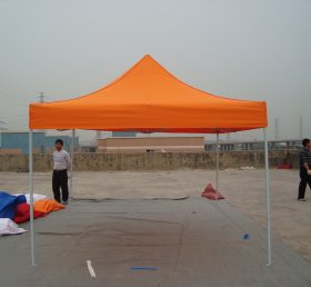 F1-34 Commercial Folding Orange Canopy Tent