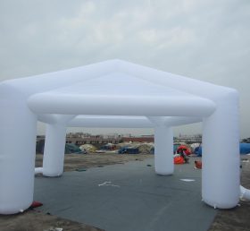 Tent1-359 White Inflatable Canopy Tent