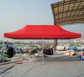 F1-2 Commercial Folding Red Canopy Tent