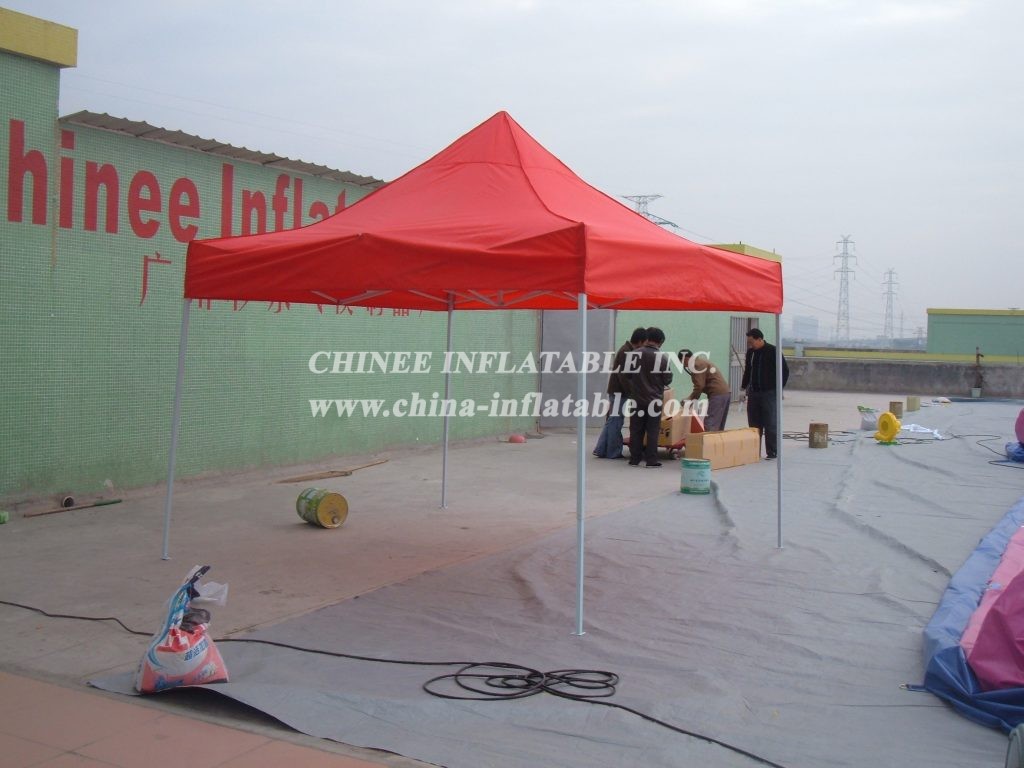F1-8 Red Folding Tent For Commercial Use