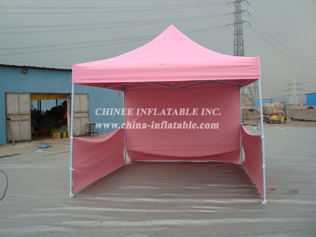 F1-31 Commercial Folding Pink Canopy Tent