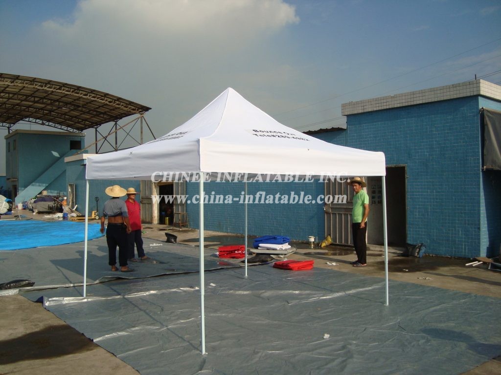 F1-14 Commercial Folding White Canopy Tent
