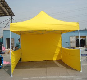 F1-15 Commercial Folding Yellow Canopy Tent