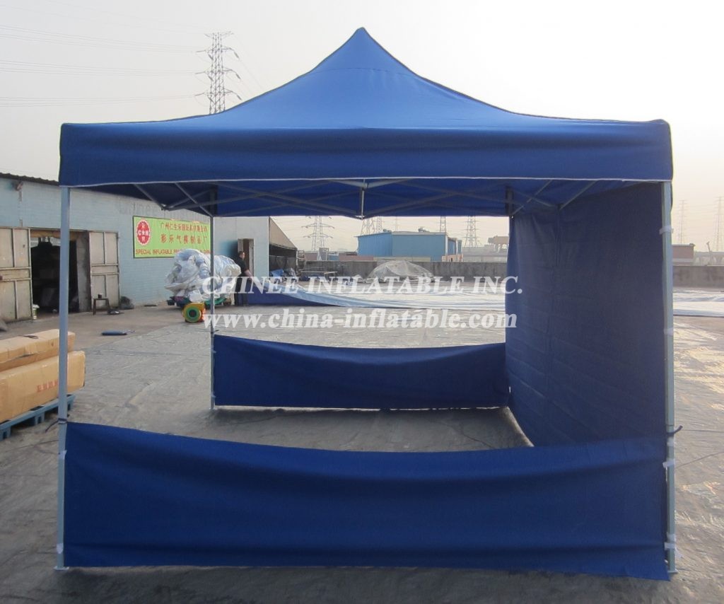 F1-25 Commercial Folding Blue Canopy Tent