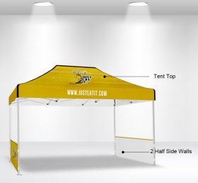 F2-7 10X15 2 Half Side Walls Folding Tent/Advertising Tent