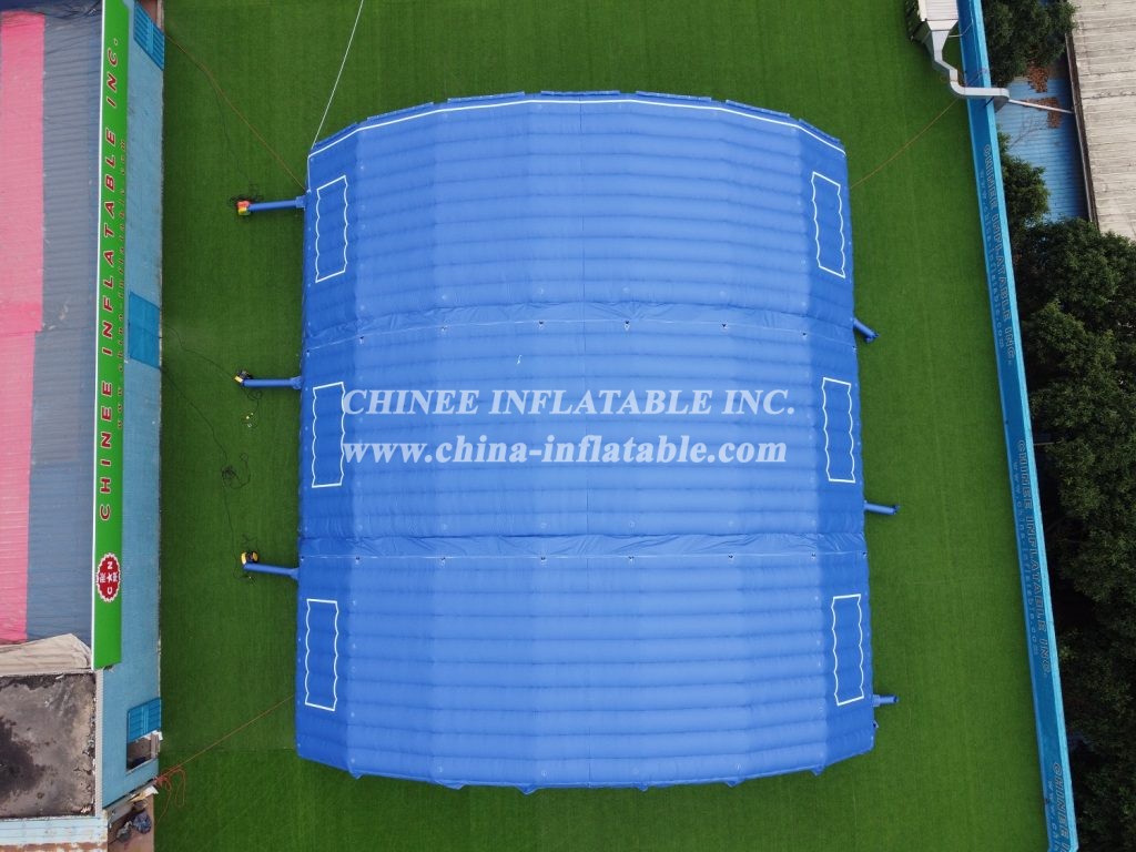 Tent1-700 Inflatable Tent Giant Outdoor Camping Party Advertising Event Big Blue Tent