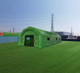 Tent1-4671 Large Green Inflatable Workshop