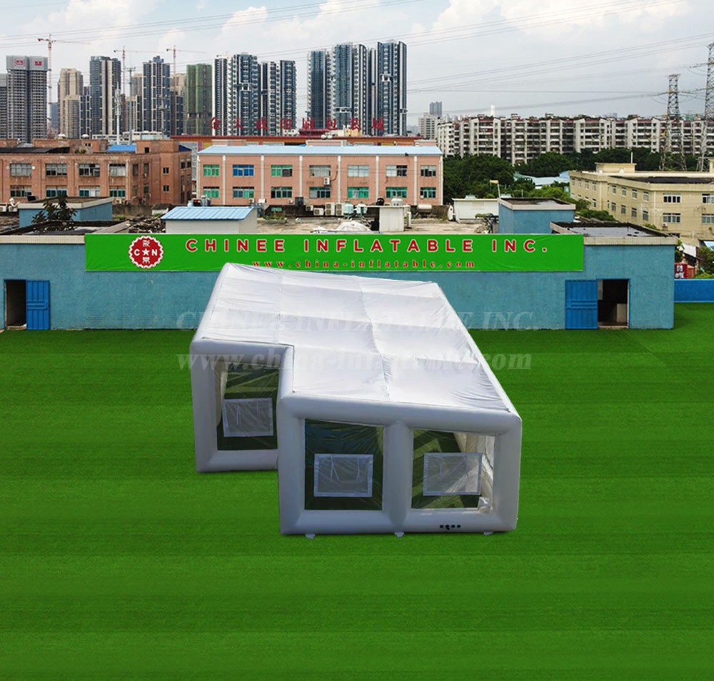 Tent1-4676 Special Building White Inflatable Exhibition Hall
