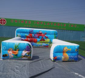 BP1-002 Bubble boarding Seaworld Bounce House