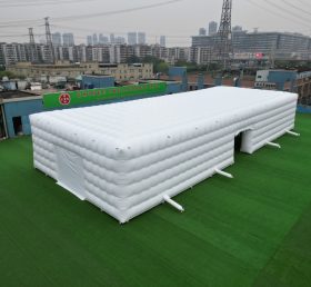 Tent1-4719 250㎡ pure white inflatable cube tent