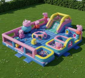 GF2-239 Peppa Pig Inflatable Park