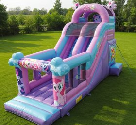 T8-8041 My Little Pony Inflatable Dry Slide