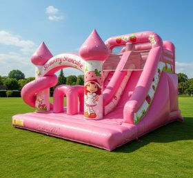 T8-8090 Strawberry Shortcake Inflatable Dry Slide