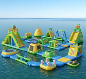S205 Cocomelon Theme Inflatable Water Park