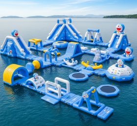 S207 Doraemon Theme Inflatable Water Park