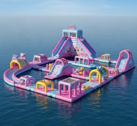 S217 L.O.L.Surprise Theme Inflatable Water Park