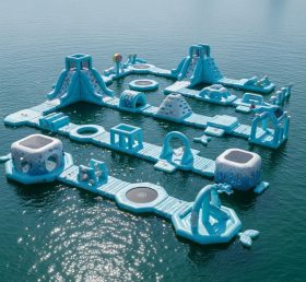 S220 Mermaid Theme Inflatable Water Park