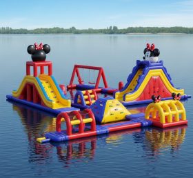 S223 Mickey & Minnie Theme Inflatable Water Park