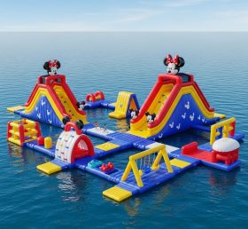 S225 Mickey & Minnie Theme Inflatable Water Park