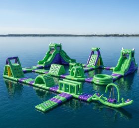 S233 Monster Theme Inflatable Water Park