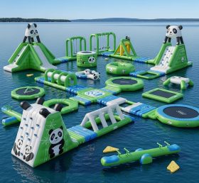 S235 Panda Theme Inflatable Water Park