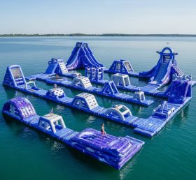 S264 Space Theme Inflatable Water Park