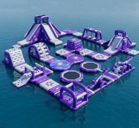 S265 Space Theme Inflatable Water Park