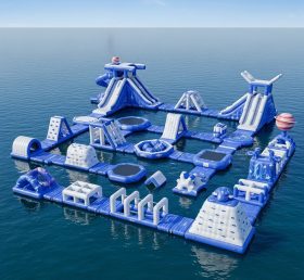 S266 Space Theme Inflatable Water Park