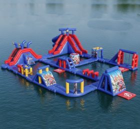 S274 The Avengers Theme Inflatable Water Park