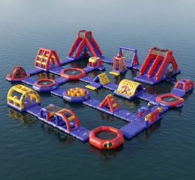 S276 The Incredibles Theme Inflatable Water Park