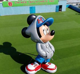 Cartoon3-023 Mickey Mouse Baseball Inflatable Cartoons