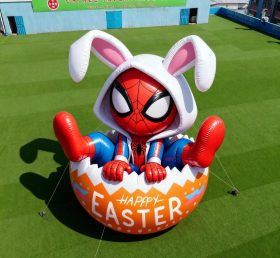 Cartoon3-104 Spider-Man Easter Bunny Inflatable Cartoons