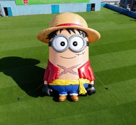 Cartoon3-108 Minion Luffy One Piece Inflatable Cartoons