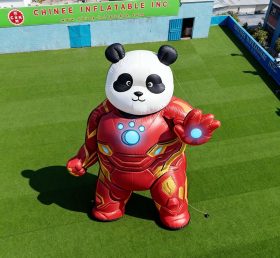 Cartoon3-148 Iron Man Panda Inflatable Cartoons