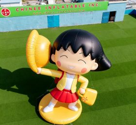 Cartoon3-201Chibi Maruko-chan Schoolgirl Character Inflatable Cartoons