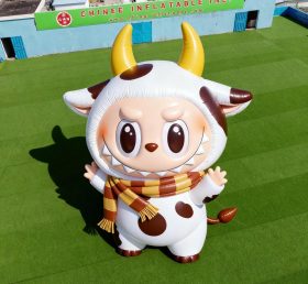 Cartoon3-207 Pop Mart Labubu Cute Cow Character Inflatable Cartoons
