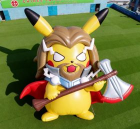 Cartoon3-525 Pikachu Theme Inflatable Cartoons