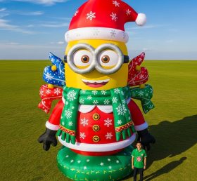 Cartoon3-677 Christmas Minion Inflatable Cartoons