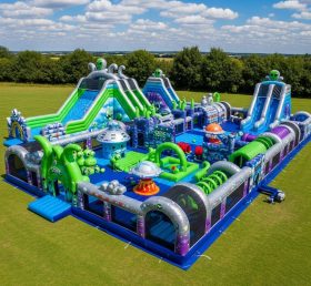 GF2-337 Alien Theme Inflatable Park