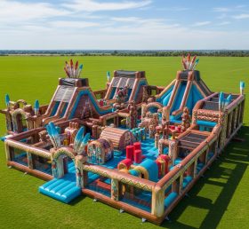 GF2-343 American Indian Theme Inflatable Park