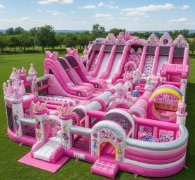 GF2-346 Barbie Theme Inflatable Park