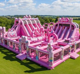 GF2-349 Barbie Theme Inflatable Park
