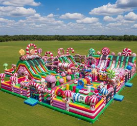 GF2-357 Candy Theme Inflatable Park