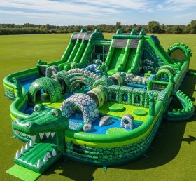 GF2-369 Crocodile Theme Inflatable Park