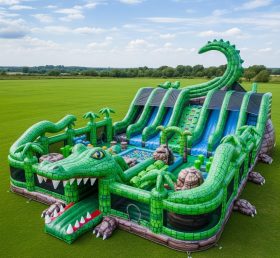 GF2-371 Crocodile Theme Inflatable Park