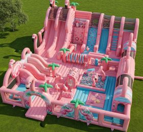 GF2-397 Flamingo Theme Inflatable Park
