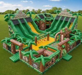 GF2-412 Jungle Theme Inflatable Park