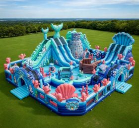 GF2-424 Mermaid Theme Inflatable Park