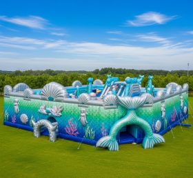 GF2-427 Mermaid Theme Inflatable Park